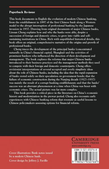Banking in Modern China