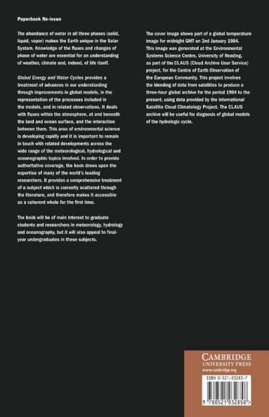 Global Energy and Water Cycles
