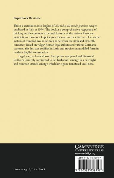 The Origins of the European Legal Order