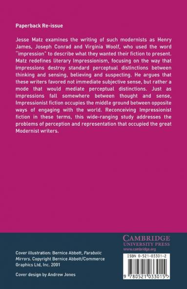 Literary Impressionism and Modernist Aesthetics