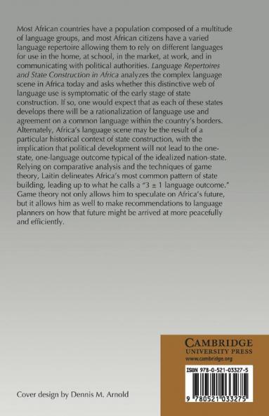 Language Repertoires and State Construction in Africa