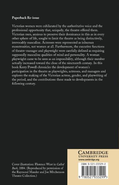 Women and Victorian Theatre