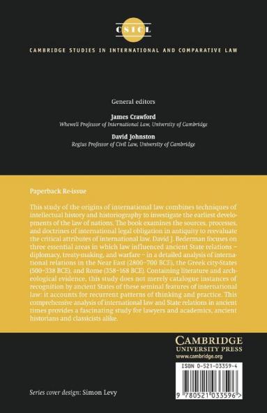 International Law in Antiquity