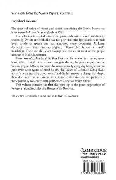 Selections from the Smuts Papers