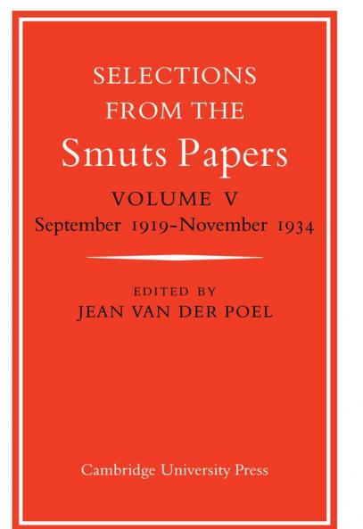 Selections from the Smuts Papers