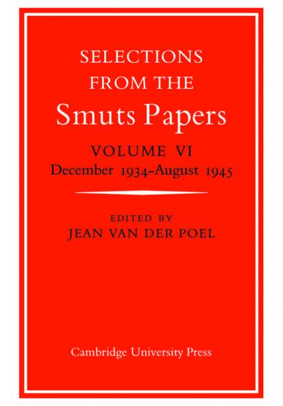 Selections from the Smuts Papers