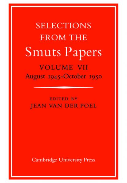 Selections from the Smuts Papers