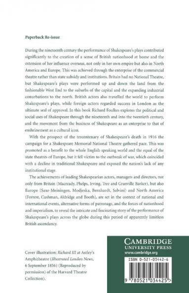 Performing Shakespeare in the Age of Empire