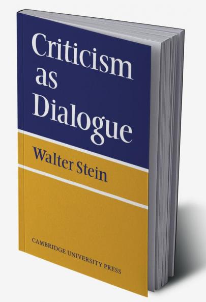 Criticism as Dialogue
