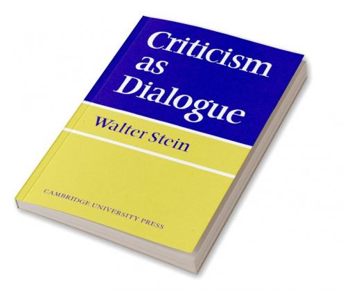 Criticism as Dialogue