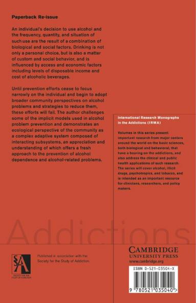 Alcohol and the Community