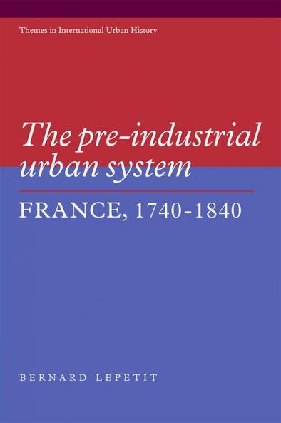 The Pre-Industrial Urban System