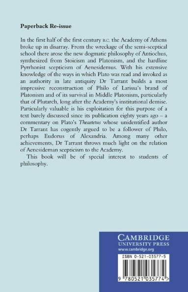 Scepticism or Platonism?