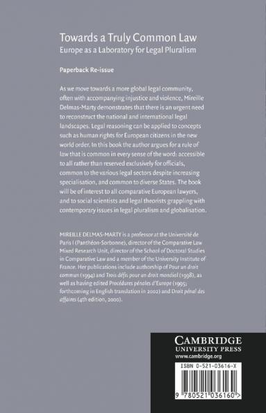Towards a Truly Common Law