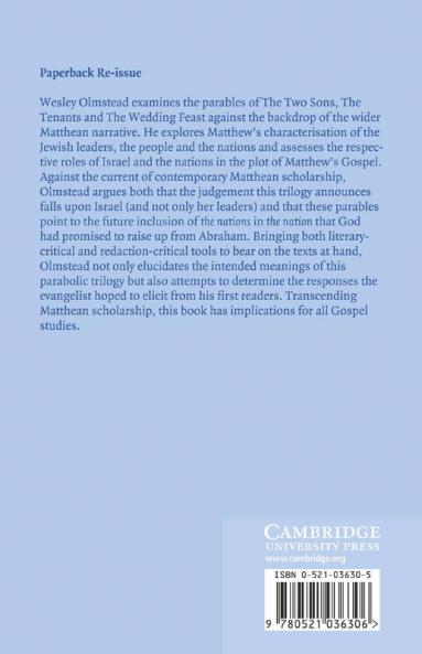 Matthew's Trilogy of Parables