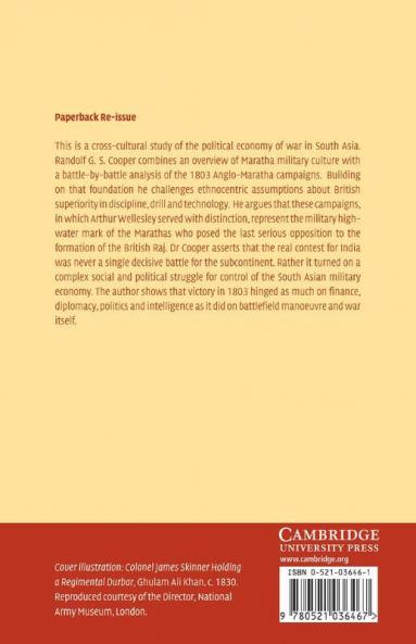 The Anglo-Maratha Campaigns and the Contest for India