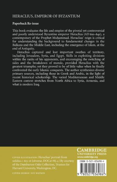 Heraclius Emperor of Byzantium
