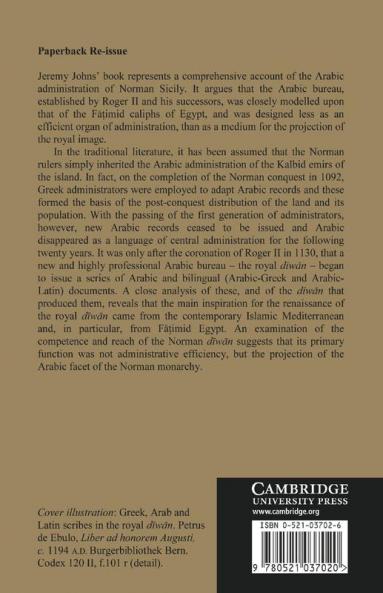 Arabic Administration in Norman Sicily