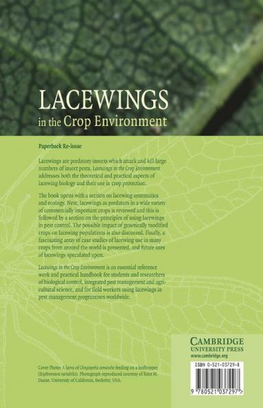 Lacewings in the Crop Environment