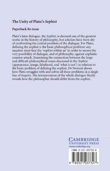 The Unity of Plato's Sophist