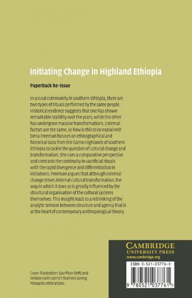 Initiating Change in Highland Ethiopia