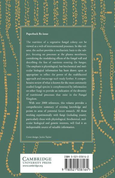 The Physiology of Fungal Nutrition