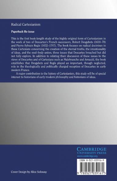 Radical Cartesianism