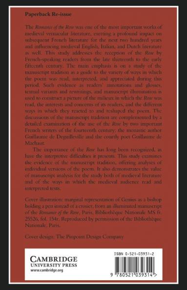 The Romance of the Rose and Its Medieval Readers