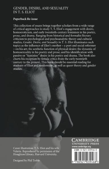 Gender Desire and Sexuality in T. S. Eliot