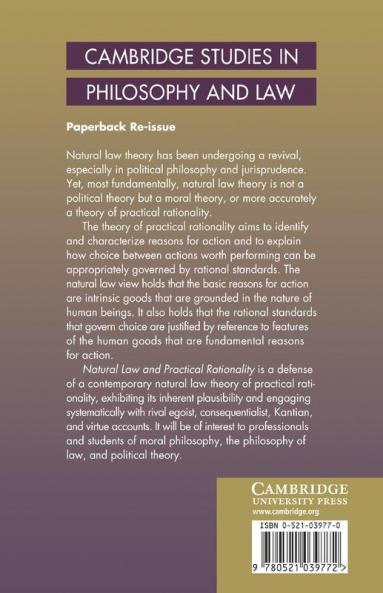 Natural Law and Practical Rationality