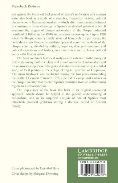 The Making of the Basque Nation