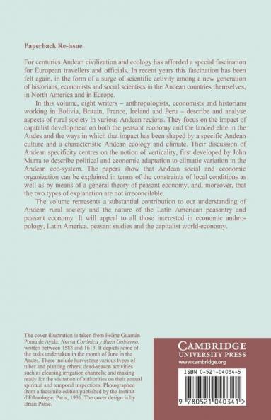 Ecology and Exchange in the Andes