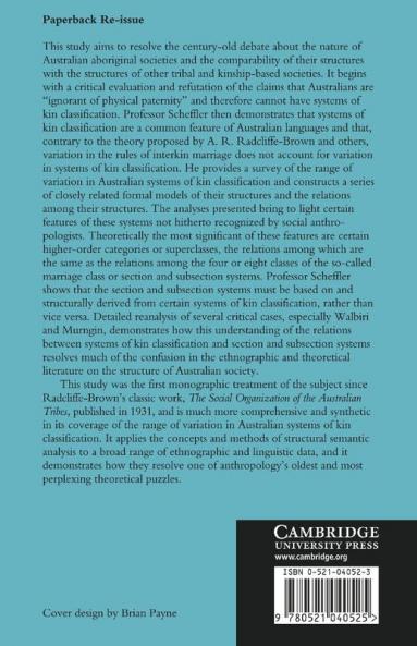 Australian Kin Classification