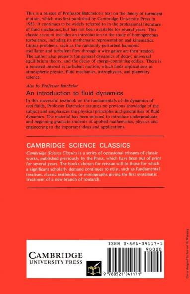 The Theory of Homogeneous Turbulence