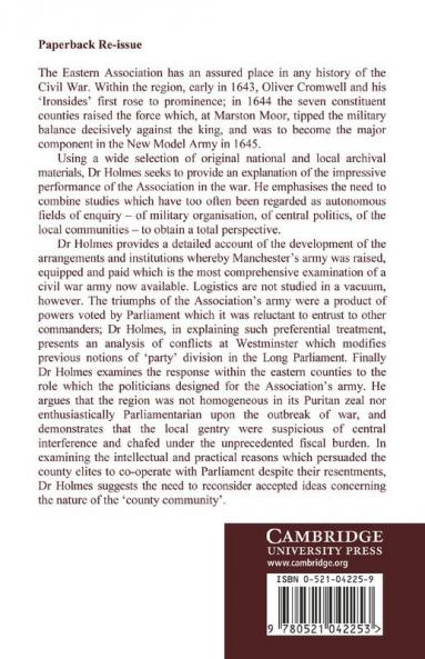 The Eastern Association in the English Civil War