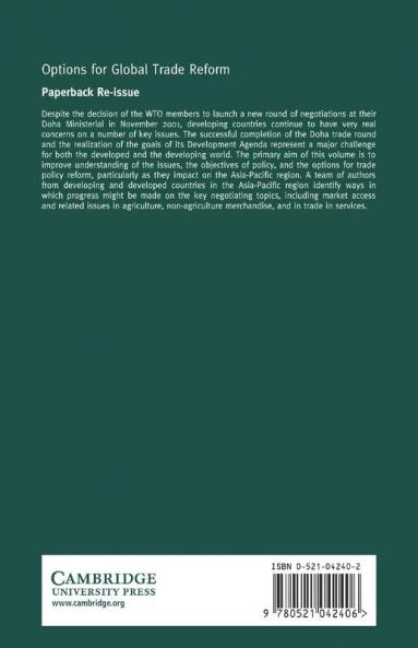 Options for Global Trade Reform