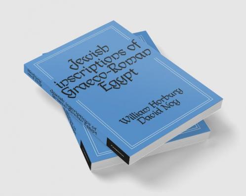 Jewish Inscriptions of Graeco-Roman Egypt