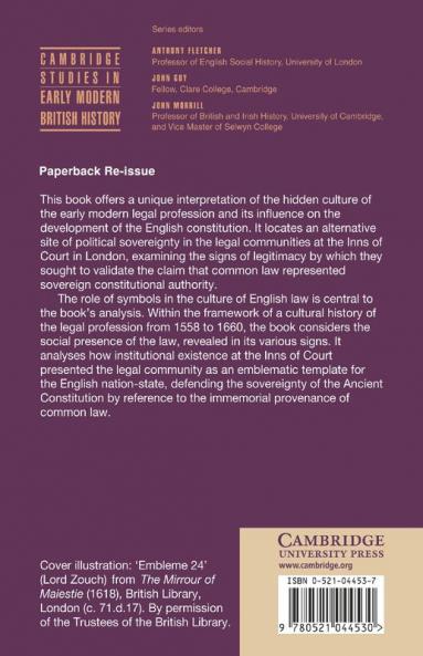 Images and Cultures of Law in Early Modern England