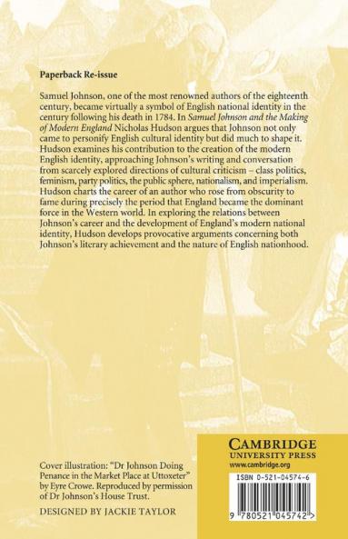 Samuel Johnson and the Making of Modern England