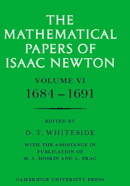 The Mathematical Papers of Isaac Newton