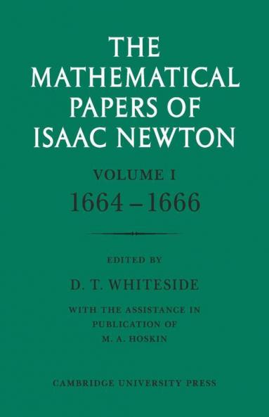 The Mathematical Papers of Isaac Newton