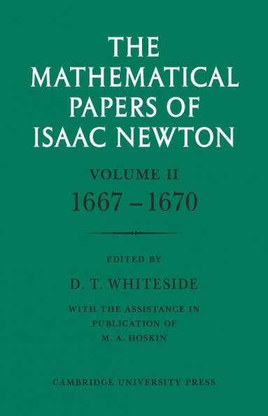 The Mathematical Papers of Isaac Newton