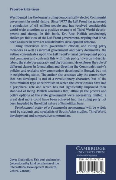Development Policy of a Communist Government