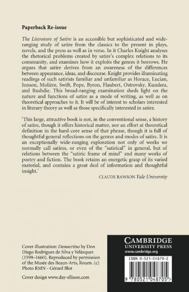 The Literature of Satire