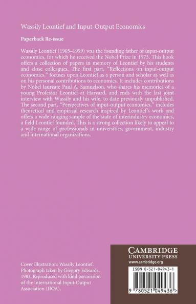 Wassily Leontief and Input-Output Economics