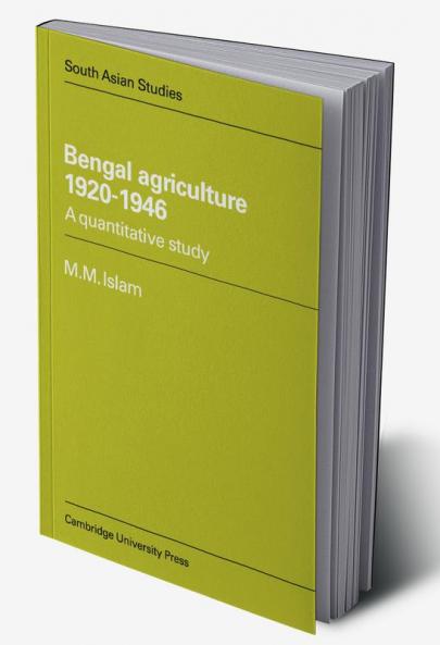 Bengal Agriculture 1920 1946