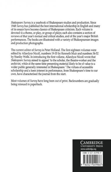 Shakespeare Survey