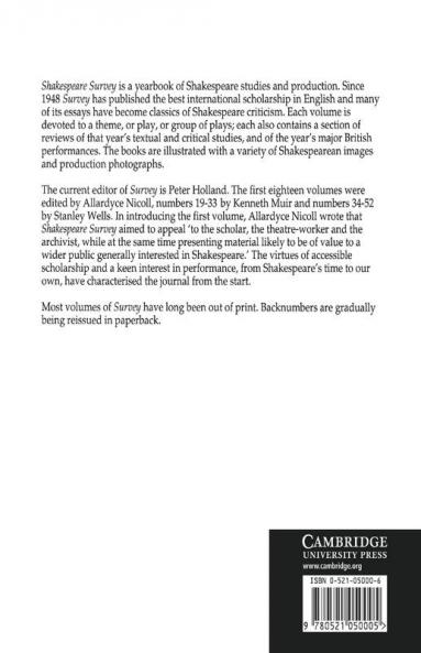 Shakespeare Survey