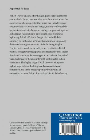 Ideology and Empire in Eighteenth-Century India