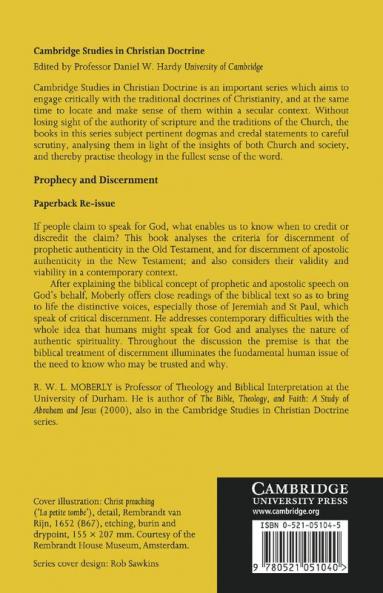 Prophecy and Discernment